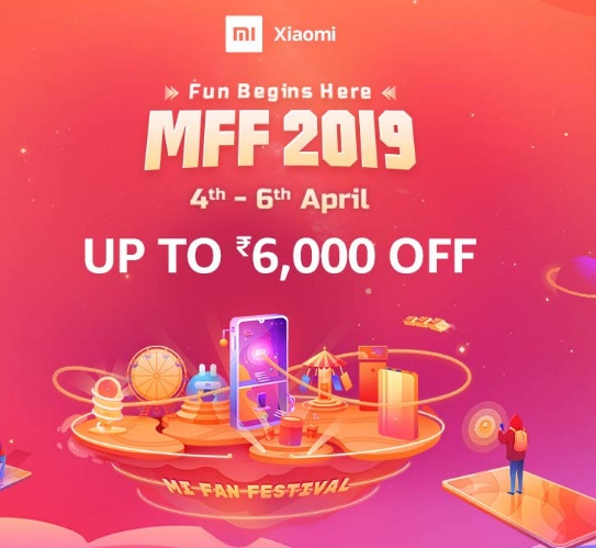 India Desire : Amazon Mi Fan Festival Sale 2019 : Get Upto Rs 6000 Off On Redmi Smartphones, Led TVs & More + Extra 5% HDFC Discount [4th To 6th April]